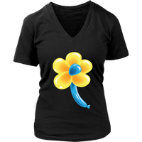 Balloon Art Graphic Tee - Kids Birthday Party T-Shirt - Twister Tshirt - Womens Plus Size Up To 4X