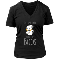 Beer Drinking Ghost T-Shirt - Booze Pun Tee Halloween - Womens Plus Size up to 4X