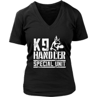 K9 Handler Special Police Unit T-Shirt - Dog Lover Tee - Womens Plus Size Up To 4X