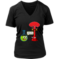 Chemical Reaction Tshirt - Chemistry Science T-Shirt - Womens Plus Size Up To 4X