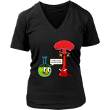 Chemical Reaction Tshirt - Chemistry Science T-Shirt - Womens Plus Size Up To 4X