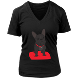 Puppy Dog Eyes T-Shirt - Cute Pug Tee Shirt - Love Dogs - Womens Plus Size up to 4X