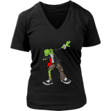 Dabbing Zombie T-Shirt - Halloween Funny Dab T Shirt - Womens Plus Size up to 4X