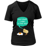 Cute Egg and Chick Funny Animal Graphic T-shirt - Joke Tee - Womens Plus Size Up To 4X