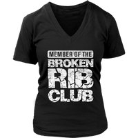 Broken Rib Club T-Shirt - Injured Bones and Ribs T Shirt