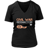 American Civil War Reenactor Tshirt - Historian Scholar Tee - Womens Plus Size Up To 4X