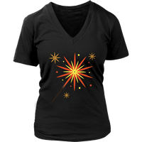 4th of July T-Shirt - Firecracker T - Independence Day Tee - New Year - Womens Plus Size Up To 4X