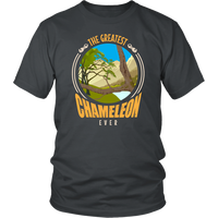 Chameleon Men's T-Shirt - Funny Lizard Tshirt - Novelty Animal Tee