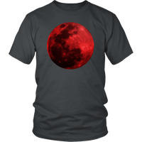 Blood Moon Men's T-Shirt - Space Tshirt - Graphic Realistic Tee