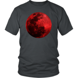 Blood Moon Men's T-Shirt - Space Tshirt - Graphic Realistic Tee