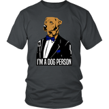 Dog Person - Dog Lover Men's T-Shirt - Witty Graphic Tee - Dogs