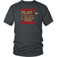 Play With Weiners Men's T-Shirt - Funny Doggy - Love Dogs Tee