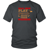 Play With Weiners Men's T-Shirt - Funny Doggy - Love Dogs Tee