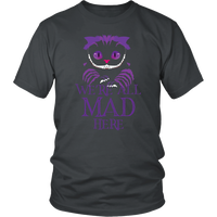 Evil Cheshire Cat Men's T-Shirt - Mad Tshirt - Scary Tee Shirt