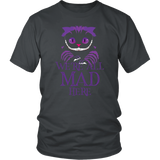 Evil Cheshire Cat Men's T-Shirt - Mad Tshirt - Scary Tee Shirt