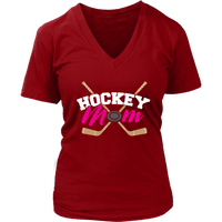 Hockey Ice Game Shirt for Cheer Mom Tshirt - Mother's Day T-Shirt - Womens Plus Size Up To 4X