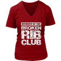 Broken Rib Club T-Shirt - Injured Bones and Ribs T Shirt