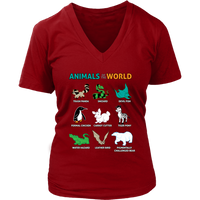 Funny T-Shirt - Wildlife Humor Tshirt - Animals Tee - Womens Plus Size up to 4X