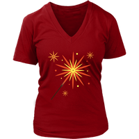 4th of July T-Shirt - Firecracker T - Independence Day Tee - New Year - Womens Plus Size Up To 4X