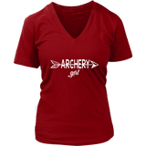 Archery Girl Tshirt - Archers T-Shirt - Sports Hunting Tee - Womens Plus Size Up To 4X