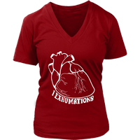 Halloween Heart Surgeon T-Shirt - Exhumation Tshirt - Womens Plus Size Up To 4X