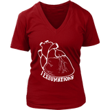 Halloween Heart Surgeon T-Shirt - Exhumation Tshirt - Womens Plus Size Up To 4X