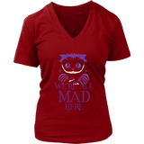 Evil Cheshire Cat T-Shirt - Mad Tshirt - Scary Tee Shirt - Womens Plus Size up to 4X