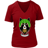 Melon Collie Funny Dog Tshirt - Melancholy Dogs Tee - Womens Plus Size Up To 4X