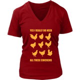 Chicken Poultry Farmer Tshirt - Farm Animal Chickens - Womens Plus Size Up To 4X