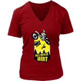 All I Need is Dirt Biking Tshirt - Motocross Bike Biker Race - Womens Plus Size Up To 4X