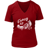 Fancy AF T-Shirt - Kitty Tshirt - Cat Lover Tee Shirt - Womens Plus Size up to 4X