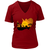 Wildlife Safari Tee - Endangered Extinct Animal Rhinoceros - Womens Plus Size Up To 4X