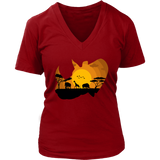 Wildlife Safari Tee - Endangered Extinct Animal Rhinoceros - Womens Plus Size Up To 4X