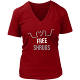 Free Shrugs Tshirt - Shrugging Stick Man Novelty T-Shirt - Womens Plus Size Up To 4X