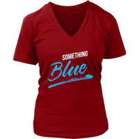 Something Blue - Wedding Gift - Bride Shirt - Novelty Tee - Womens Plus Size Up To 4X