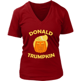 Donald Trump Pumpkin T-Shirt - Halloween Costume Tee - Womens Plus Size up to 4X