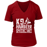 K9 Handler Special Police Unit T-Shirt - Dog Lover Tee - Womens Plus Size Up To 4X