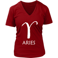 Aries T-Shirt - Ram Zodiac Tshirt - Horoscope Tee - Womens Plus Size Up To 4X