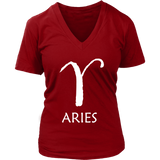 Aries T-Shirt - Ram Zodiac Tshirt - Horoscope Tee - Womens Plus Size Up To 4X