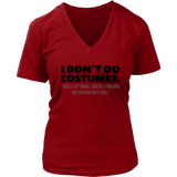 Halloween Costume Tshirt - Against Invisible Dog T-Shirt - Womens Plus Size up to 4X