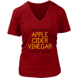 Apple Cider Vinegar Lover T Shirt - Cure for Everything Tee - Womens Plus Size Up To 4X