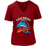 This Shirt Has A Porpoise - Marine Animals Tee - Save Whales - Womens Plus Size Up To 4X