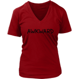 Awkward T-Shirt - Nerd Tshirt - Geek Tee Shirt - Womens Plus Size Up To 4X