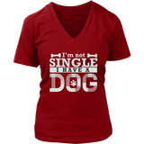 I Have A Dog - Dog Love T-Shirt - Canine Lover Tshirt - Womens Plus Size Up To 4X