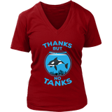 No Tanks - Awareness T-Shirt -Protect Animals Tshirt - Love - Womens Plus Size up to 4X