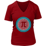 PI Shield T-shirt - Math Novelty Tee - Pi Day Parade T Shirt - Womens Plus Size Up To 4X