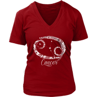 Cancer T-Shirt - Zodiac Sign Tshirt - Horoscope Tee Shirts - Womens Plus Size up to 4X