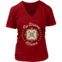 No Drama Mama - Mother's Day Shirt - Mom Graphic T-Shirt - Womens Plus Size Up To 4X