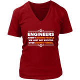 Bored Engineers Novelty Tshirt - Boring Engineering T-Shirt - Womens Plus Size Up To 4X