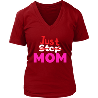 Stepmom Just Mom Tshirt - Mothers Day Gift Tee Shirt - Womens Plus Size Up To 4X